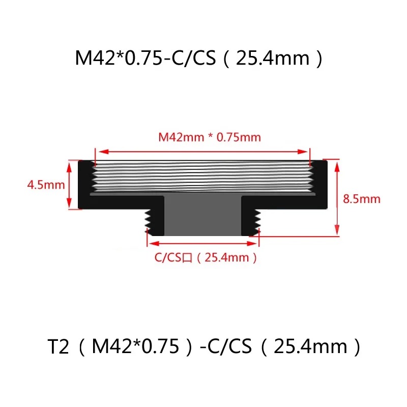‌ แหวนอะแดปเตอร์ M42 เป็น C Mo - Lens Adapter Ring บทวิจารณ์และราคา