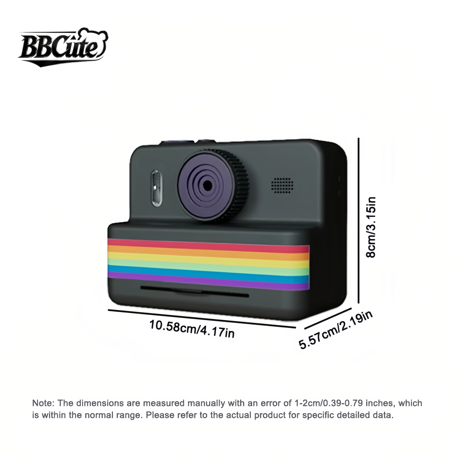 กล้องดิจิทัลสำหรับเด็ก BBCute  - Photography Videos Free บทวิจารณ์และราคา