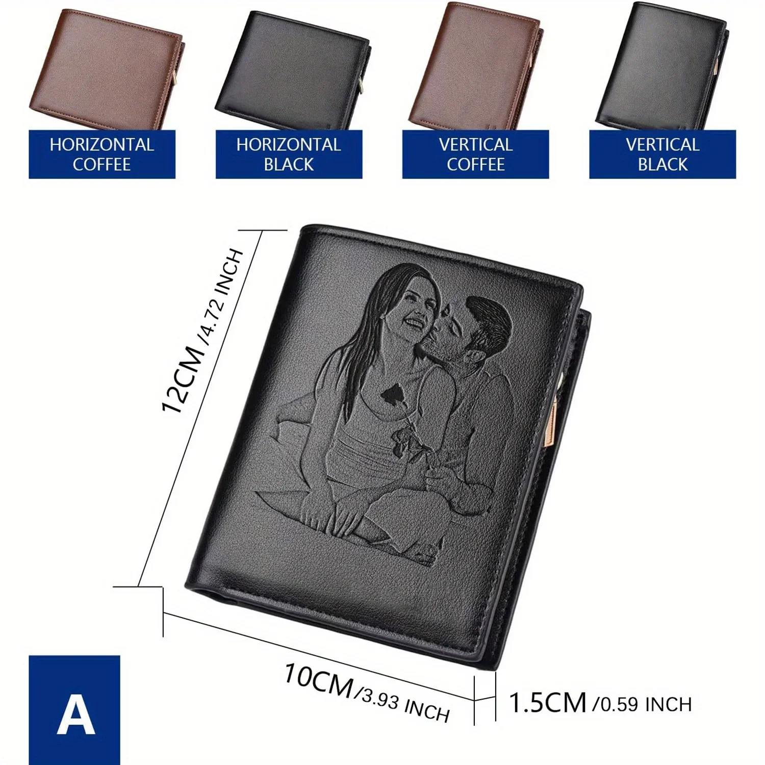 กระเป๋าสตางค์ผู้ชายแกะสลักแบบก - Photographic Memory บทวิจารณ์และราคา