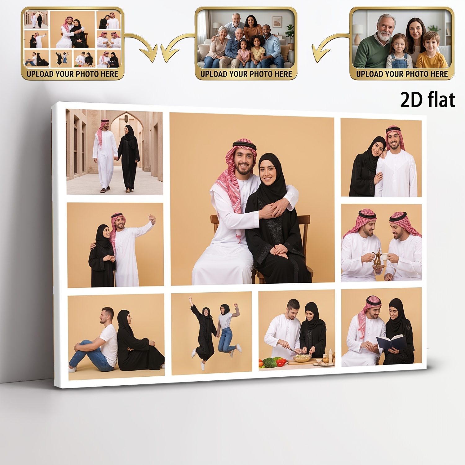 ภาพติดผนังแบบคอลลาจ 9 ช่องแบบก - Photographic Memory บทวิจารณ์และราคา