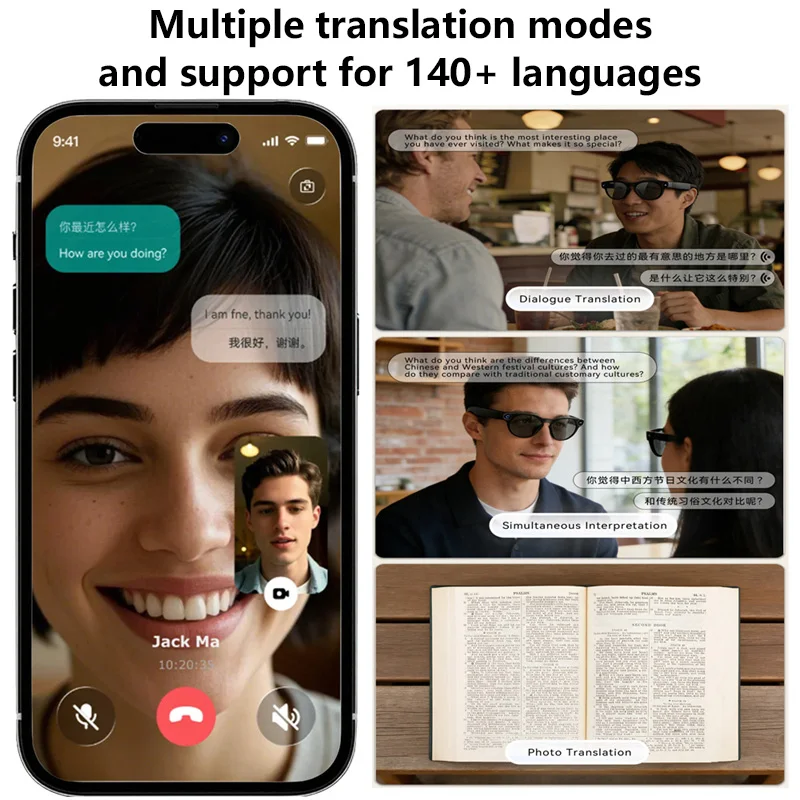 แว่นตาอัจฉริยะ Pixel AI รุ่นให - Photography Videos Free บทวิจารณ์และราคา